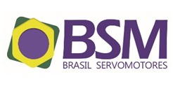 Logomarca de BSM Brasil Servomotores