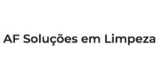 Logomarca de AF Soluções em Limpeza