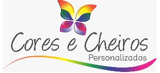 Logomarca de Cores e Cheiros Personalizados