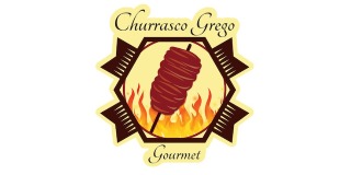 Logomarca de Churrasco Grego Gourmet