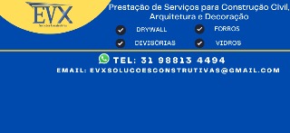 Logomarca de EVX | Soluções Construtivas