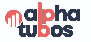 Logomarca de ALPHA TUBOS | Tubos de Papelão