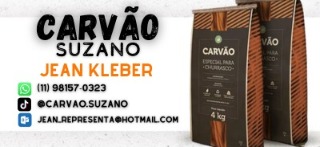 Logomarca de Carvão Suzano - Carvão para Churrasco Atacado e Varejo