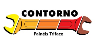 Logomarca de Contorno Painéis Triface