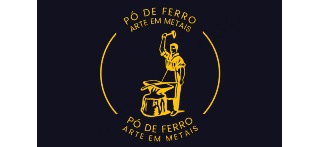 Logomarca de PÓ DE FERRO | Arte em Metais