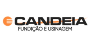 Logomarca de Metal. Candeia - Ind. Peças Ferro Fundido Cinzento, Nodular e Serv. Usinagem