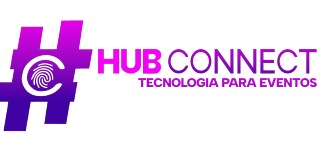 Logomarca de HUB CONNECT | Tecnologia para Eventos