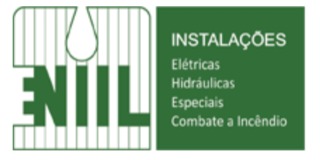 Logomarca de Eniil Empresa Nacional de Irrigação e Instalações