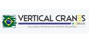 Logomarca de VERTICAL CRANES | Soluções Técnicas para Pontes Rolantes