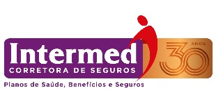 Logomarca de INTERMED SEGUROS | Planos de Saúde e Telemedicina