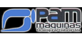 Logomarca de PAM MÁQUINAS | Tecnologia de Costuras