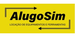 Logomarca de ALUGOSIM | Locação de Equipamentos e Ferramentas