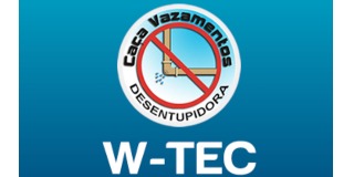 Logomarca de W-Tec Caça Vazamentos de Água