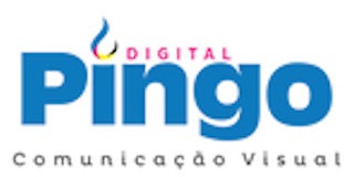 Logomarca de Pingo Digital Comunicação Visual