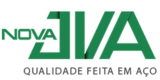 Logomarca de Nova JVA Indústria Metalúrgica - Qualidade feita em aço