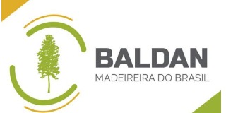 Logomarca de Madeireira Baldan | Produtos de Pinus de Reflorestamento