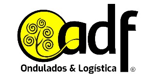 Logomarca de ADF | Papelão Ondulado & Logística