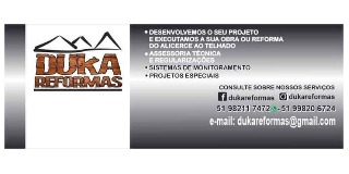 Logomarca de DUKA REFORMAS | Reformas, Reparos e Manutenção Residencial