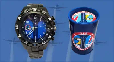 GVFO STORE | Produtos Temáticos de Aviação Militar — Relógio Analógico