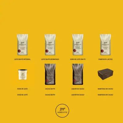 AGROLATTE | Ingredientes Derivados de Leite e Cacau