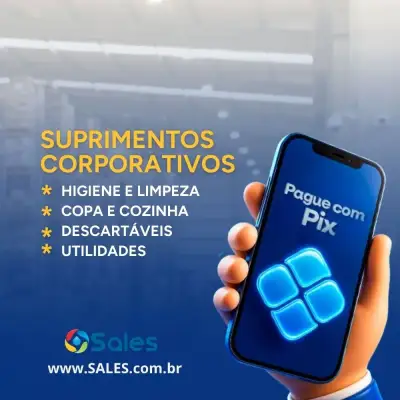 SALES DISTRIBUIDORA | Higiene, Limpeza e Descartáveis