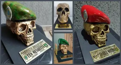 GVFO STORE | Produtos Temáticos de Aviação Militar — Caveiras Decorativas