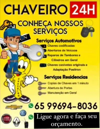Chaveiro 24H