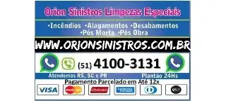 ORION | Sinistros de Limpezas Especiais
