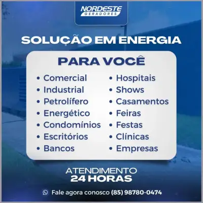 NORDESTE GERADORES | Locação de Geradores em Fortaleza — galeria 3