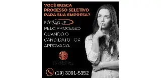 Recrutamento em Campinas, Hortolândia, Valinhos e Vinhedo.